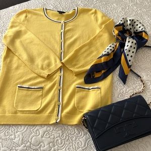 Talbots Pima cotton cardigan